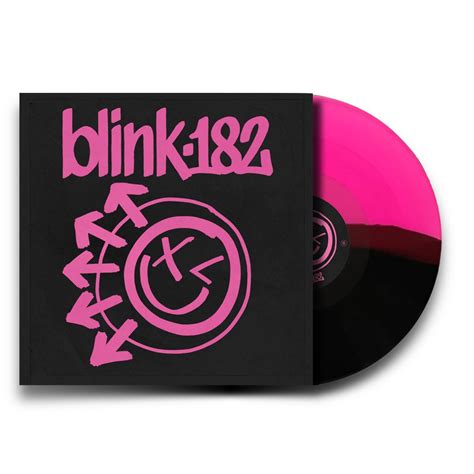 Blink 182 One More Time Limited Edition Pink And Black Split Vinyl