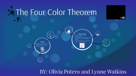 The Four-Color Theorem by lynne watkins