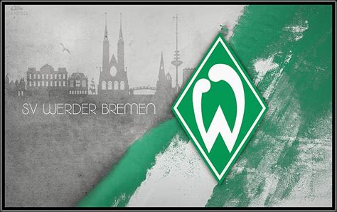 HD Wallpaper Soccer SV Werder Bremen Emblem Logo Wallpaper Flare