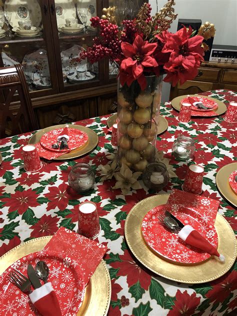 Pin by Natasha Best on DIY Christmas Table Decor | Christmas table ...