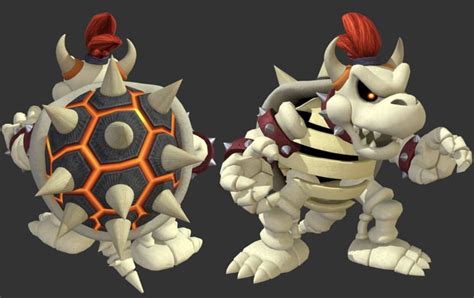 Dry Bowser Alternate Costume Transparent By Pavlovs Walrus On