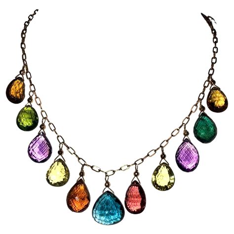 Multicolor Tourmaline 118 Carats Necklace For Sale At 1stdibs