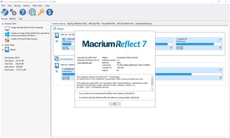 Macrium Reflect Instalación características y funciones