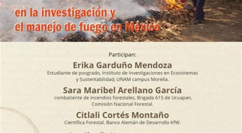 el manejo de fuego en México Agua org mx