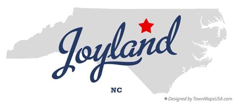 Map of Joyland, NC, North Carolina