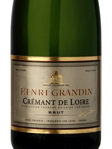 Henri Grandin Crémant de Loire Brut Vivino Brasil