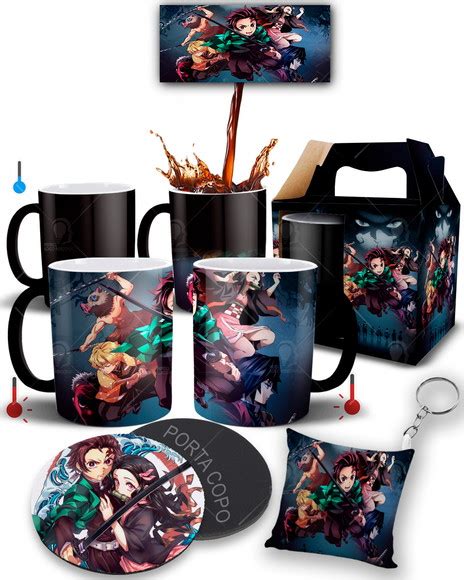 Caneca Semi Termica Kimetsu No Yaiba Demon Slayer Elo