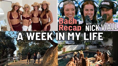 Week In My Life Podcasting Monday Swimwear Shoot Girls Nights