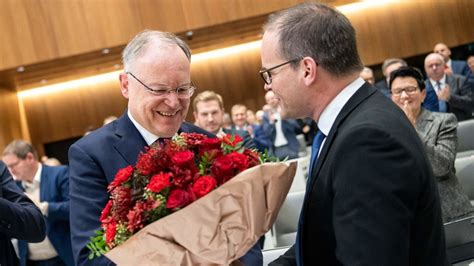 Weil als Ministerpräsident von Niedersachsen wiedergewählt NDR de