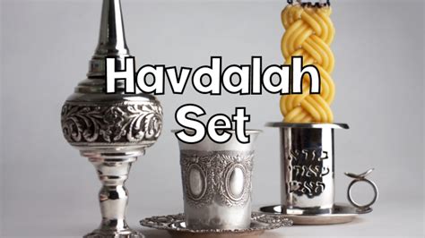 Unveiling the Magic of the Havdalah Set - Jewish Teaching Resources