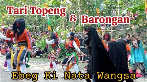 Tari Topeng Dan Barongan Ebeg Ki Nata Wangsa Candirenggo Ayah