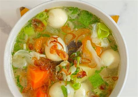 Resep Sayur Sop Telur Puyuh Oleh Larasvia Cookpad