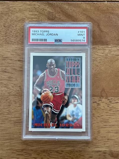 Dcc Topps Michael Jordan Psa In Perfette Condizioni