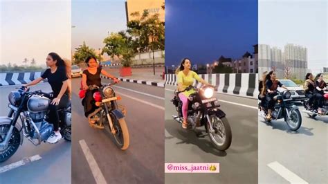 Most Popular Bullet Lovers Girls Riding Royal Enfield Viral Videos