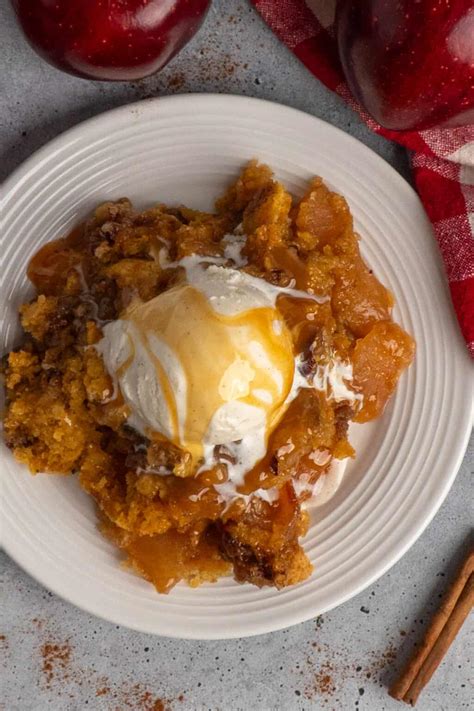 Crockpot Apple Cobbler Slow Cooker Meals