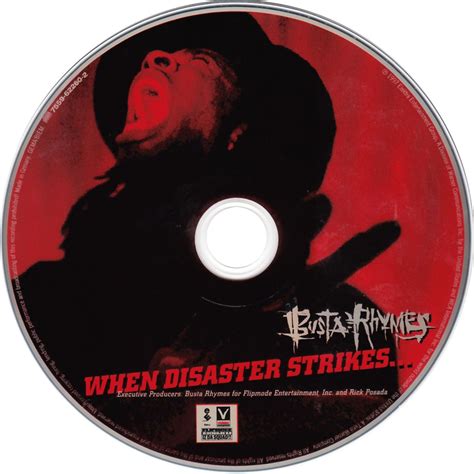 Car Tula Cd De Busta Rhymes When Disaster Strikes Portada