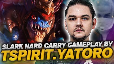 Tspirit Yatoro Slark Hard Carry Gameplay Dota 2 Patch 7 34d Youtube