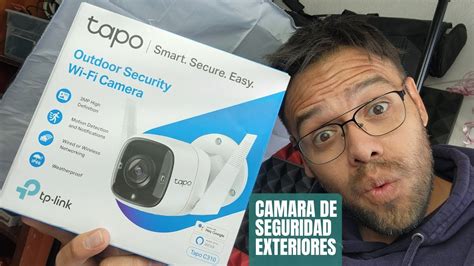 Tp Link TAPO C310 Cámara De Seguridad Externa VISIÓN NOCTURNA