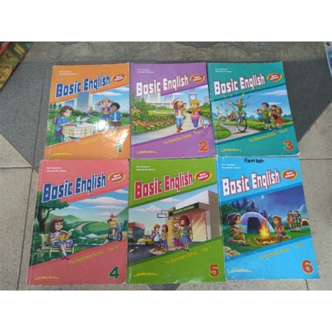 Jual BASIC ENGLISH NEW EDITION PENERBIT YUDISTIRA KELAS 1 2 3 4 5 6