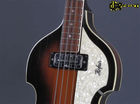 Hofner H Fner Beatles Violin Bass Sunburst Bass For Sale