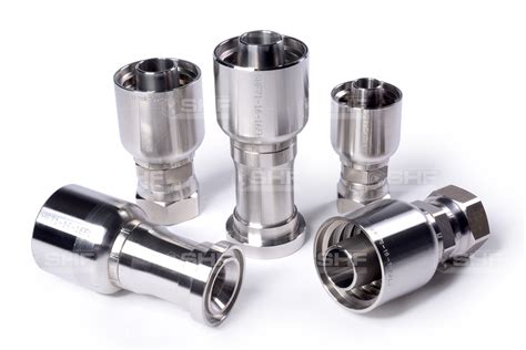 Stainless Steel Crimp Fittings - Custom Crimp Hydraulic Fittings | SHF, Inc.