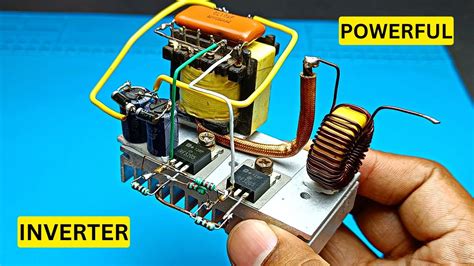 New How To Make Simple Inverter Powerful Mini Inverter Youtube