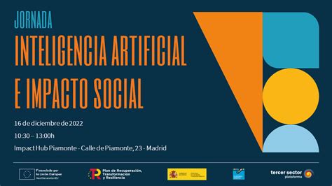 Jornada Inteligencia Artificial E Impacto Social Plataforma Tercer