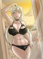 Nayaase Beleguii Leonardo Lionheart Pyrrha Nikos Rwby Absurdres Highres Boy Girl Ass