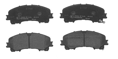 Balatas Fmsi 9154 d1736 Nissan X trail Exclusive 2017 Brembo Envío gratis