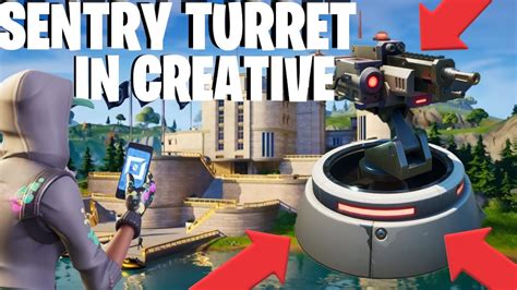 How To Get Agency Turrets In Fortnite Creative Youtube