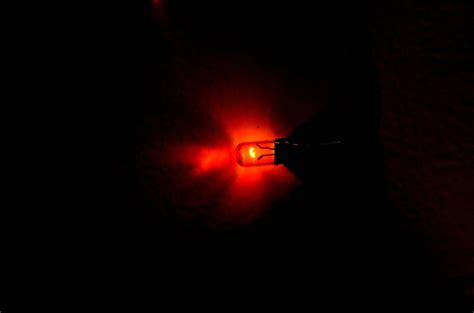 Free picture: light, red, light bulb, dark