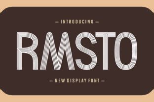 Rmsto Font By Ade 7NTypes Creative Fabrica In 2024 Online Fonts