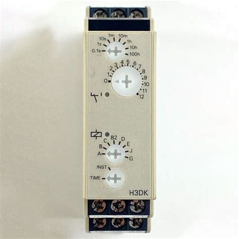 Time Relay For Omron H3dk M2 Ac Dc 24 240v Ebay Relay Acdc Ebay