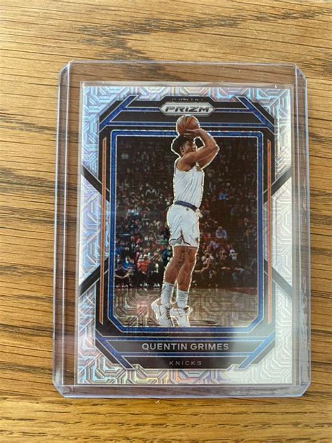 Panini Prizm Basketball Quentin Grimes Knicks Topps