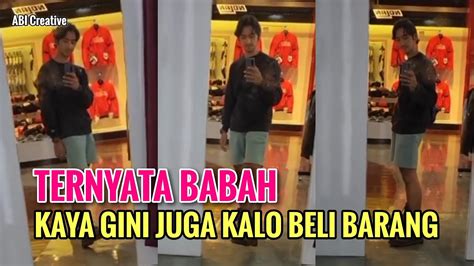 GAYA KECE ARYA SALOKA SAAT COBA SEPATU BIKIN FOKUS JADI AMBYAR YouTube