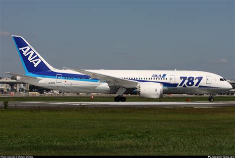 Ja A All Nippon Airways Boeing Dreamliner Photo By Shotaro