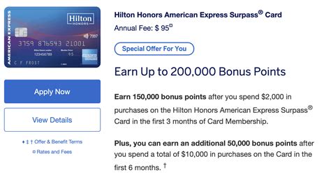 AmEx Hilton Surpass Credit Card Review (2021.5 Update: 150k+50k Offer!) - US Credit Card Guide