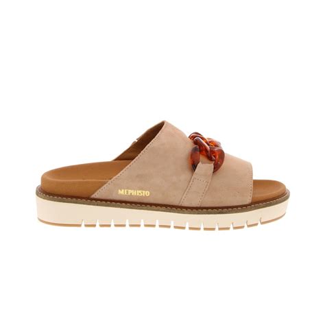 Slippers Mephisto Nude BEVERLEY Gratis Levering Mephisto Shop Schoenen En Mode