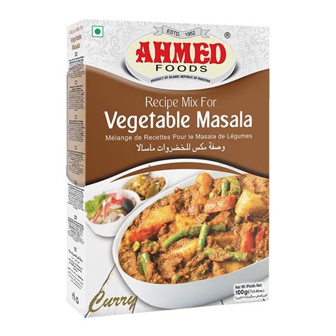 Ahmed Foods Vegetable Masala G Shafi Brothers And Company