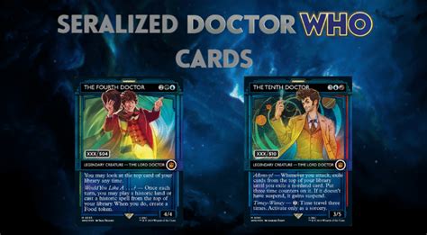 Serialized Doctor Who MTG Cards Complete Guide Card Game Base