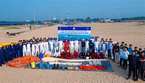 Coast Guard Holds Two Day Pollution Response Exercise At Paradip To