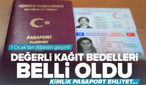 Ehliyet Pasaport Kimlik Kart Aile C Zdan