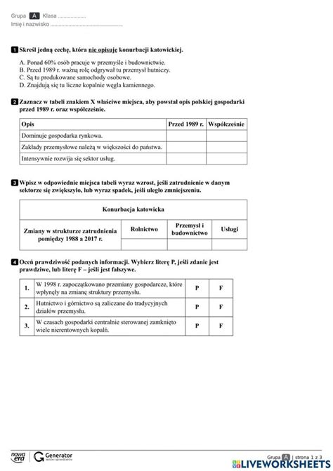 The Worksheet Is Shown For Students To Use In Their Class S Workbook