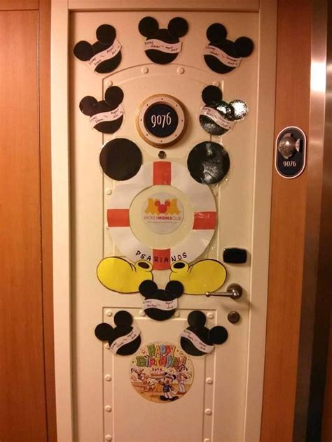 11 Ways To Decorate A Cruise Cabin Door Cabin Doors Cruise Door Decor