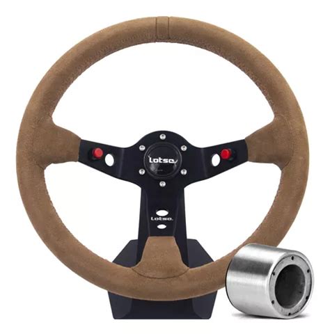 Volante Esportivo Lotse Dakar Monocrom Tico Camur A Brinde