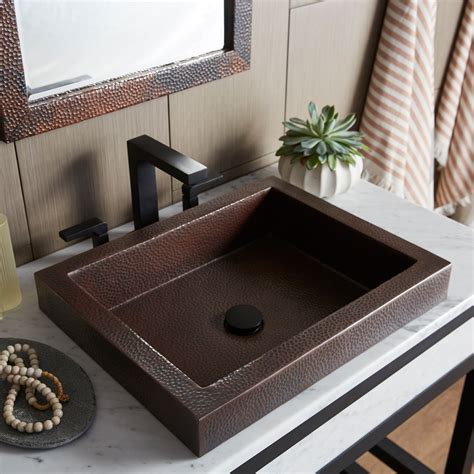 Native Trails Tatra 20 Rectangle Nickel Bathroom Sink Polished Nicke The Sink Boutique