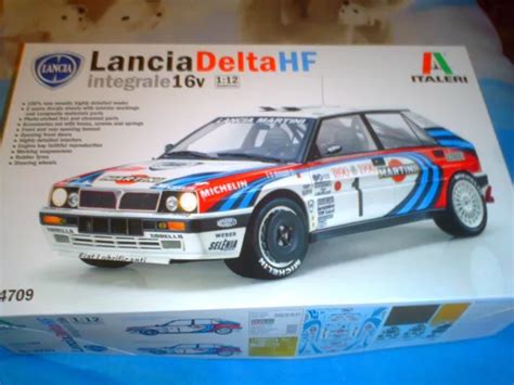 ITALERI 1 12 SCALE The 1980 S Lancia Delta Hf Integrale 16V Rally Car