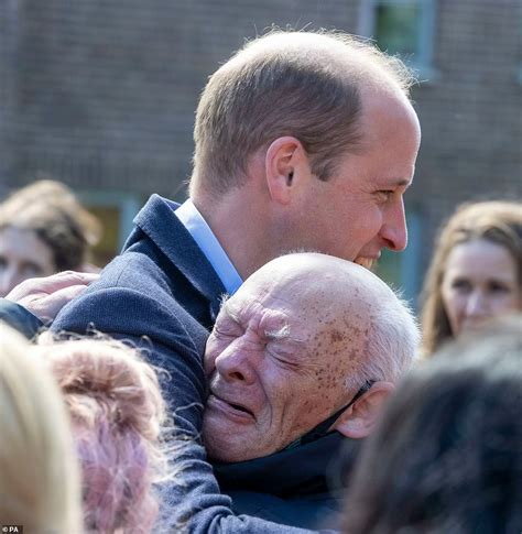 Touching Moment Prince William Hugs Emotional Man During Scotland Visit