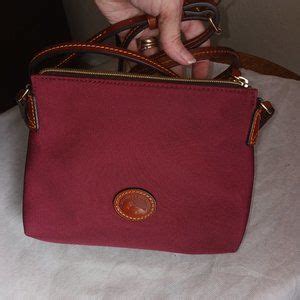 Dooney Bourke Bags Dooney Bourke Burgundy Red Crossbody Shoulder