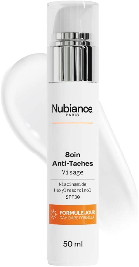 NUBIANCE Crème Anti Taches Visage HRB 3 Correcteur d